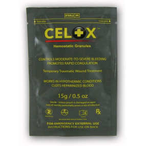 CELOX 15g - opatrunek hemostatyczny zasypowy